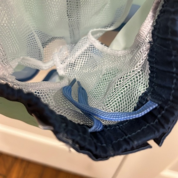 BUNDLE (2) RuggedButts Swim Trunks Colorblock Striped Baby Boy Size 3-6 Months - Picture 4 of 10